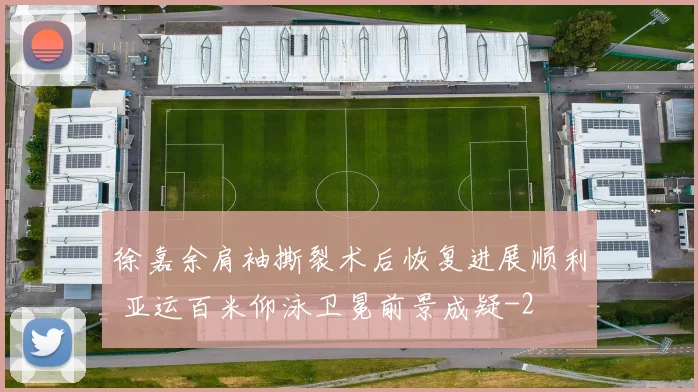 徐嘉余肩袖撕裂术后恢复进展顺利 亚运百米仰泳卫冕前景成疑